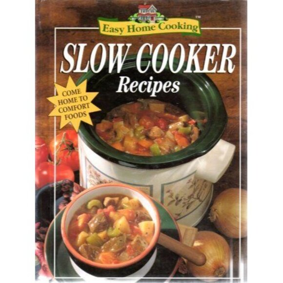Easy Home Cooking Slow Cooker Recipes Cookbook Vintage 1997 HB Comfort Food - Picture 9 of 10